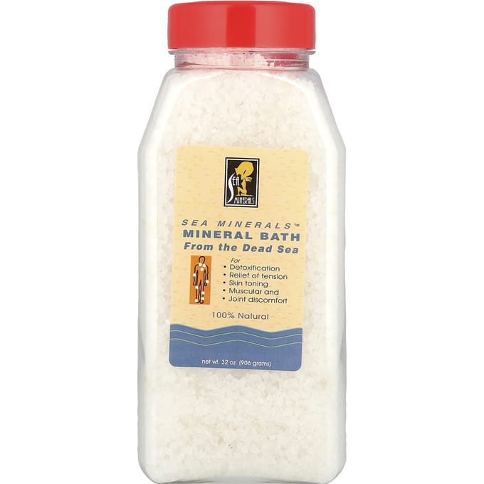 Sea Minerals, Mineral Bath from the Dead Sea, 32 oz (906 g) beige
