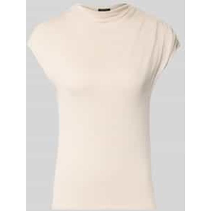 slim fit blouse van viscosemix in tricotlook