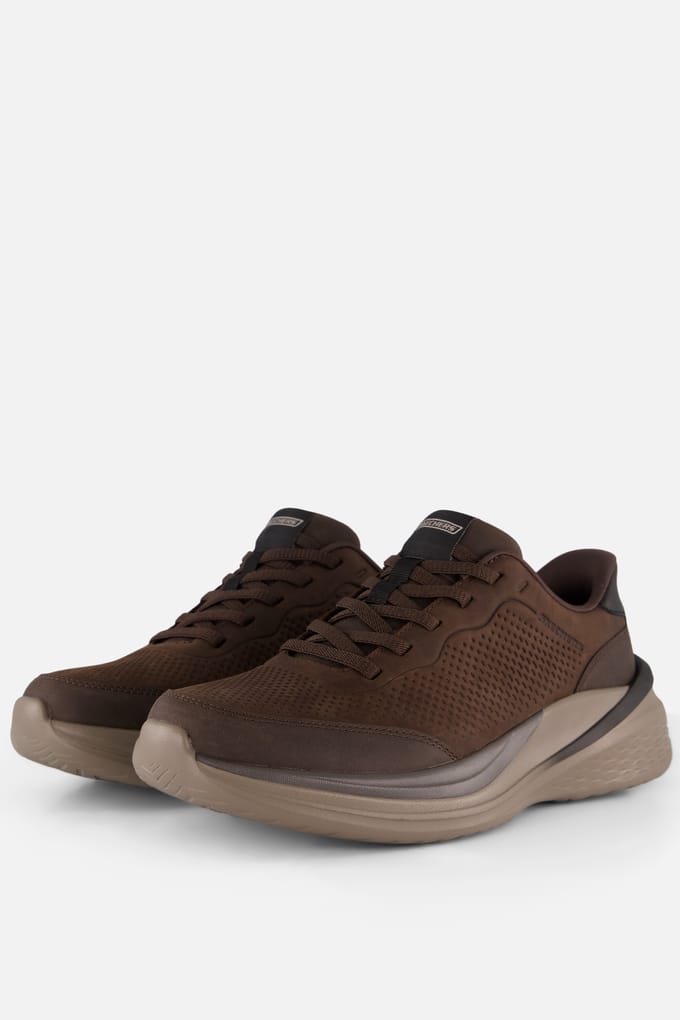 Skechers Slip-Ins Slade 2.0 bruin - Maat 40