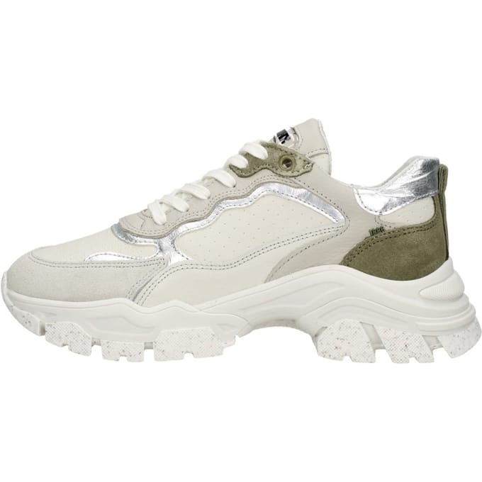 Bronx Tayke-Over Veterschoenen Laag - Gebroken wit - Maat 37