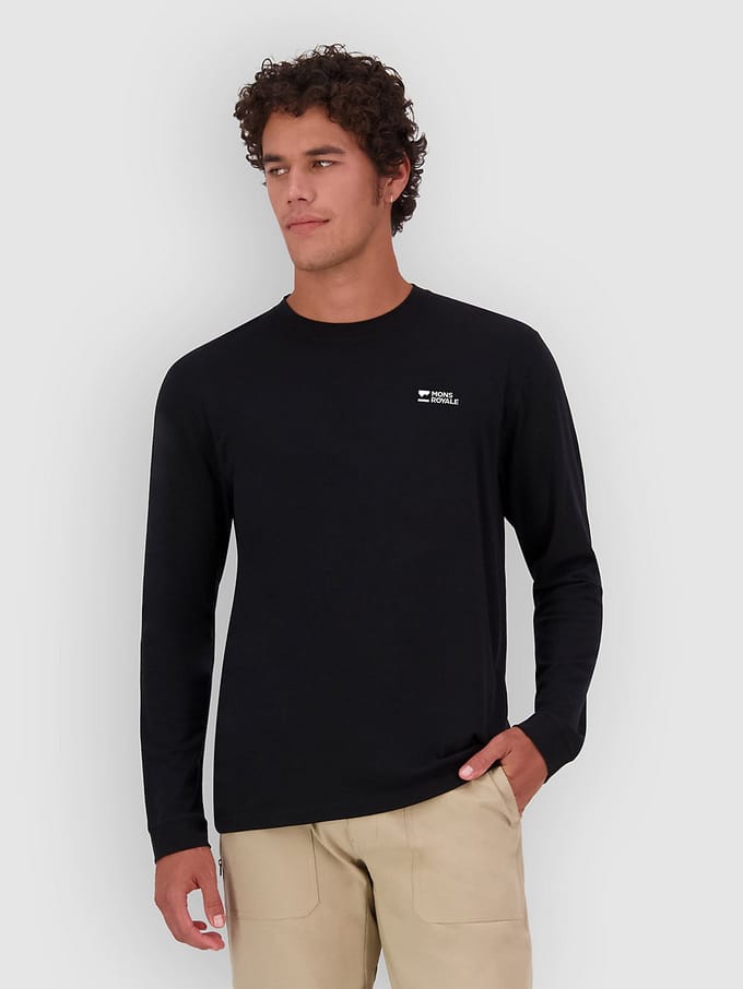 Lange mouwen T-shirt van merino Mons Royale Icon