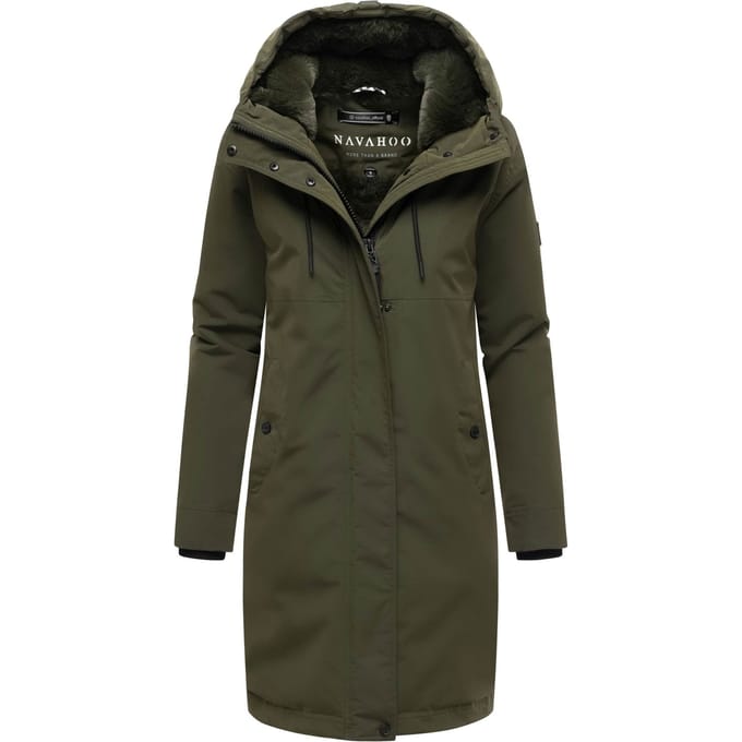 Navahoo dames winterparka Hageltanz – klassiek, warm & functioneel