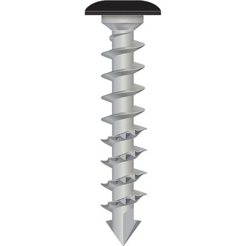Tuinbeslagschroef - AR-Coating zwart - 6 x 40 mm - 50 stuks