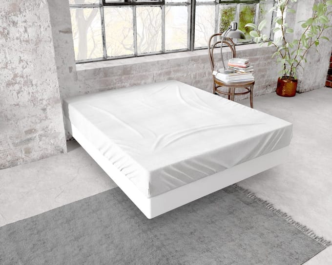 Dreamhouse Flanel Hoeslaken Premium - 140 x 200/210 - Wit
