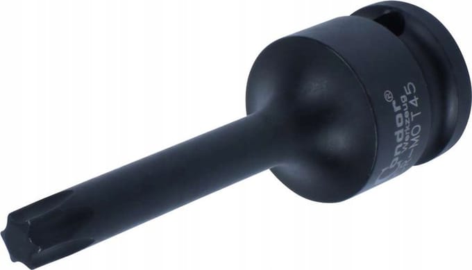 Condor Slagdoppenset Torx T45 x 78 mm 1/2" - Hoge kwaliteit