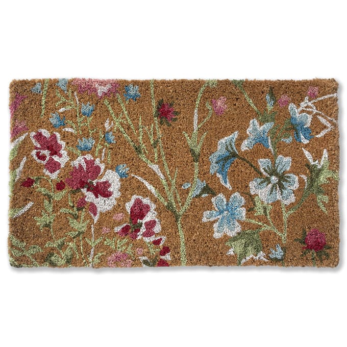 Laura Ashley Doormat Wild Meadow Crimson 82400 - 40 x 70 cm