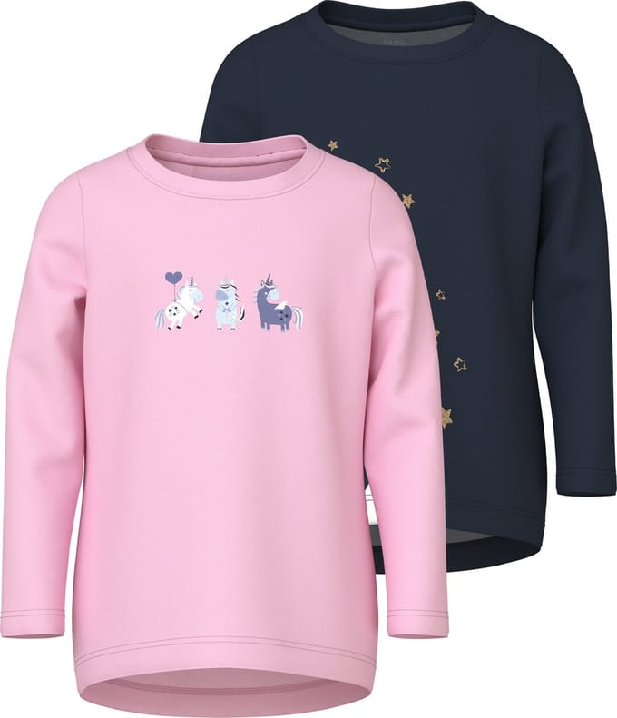 NAME IT - NMFVIX 2P LS TOP - Meisjes - Lange mouwen shirts