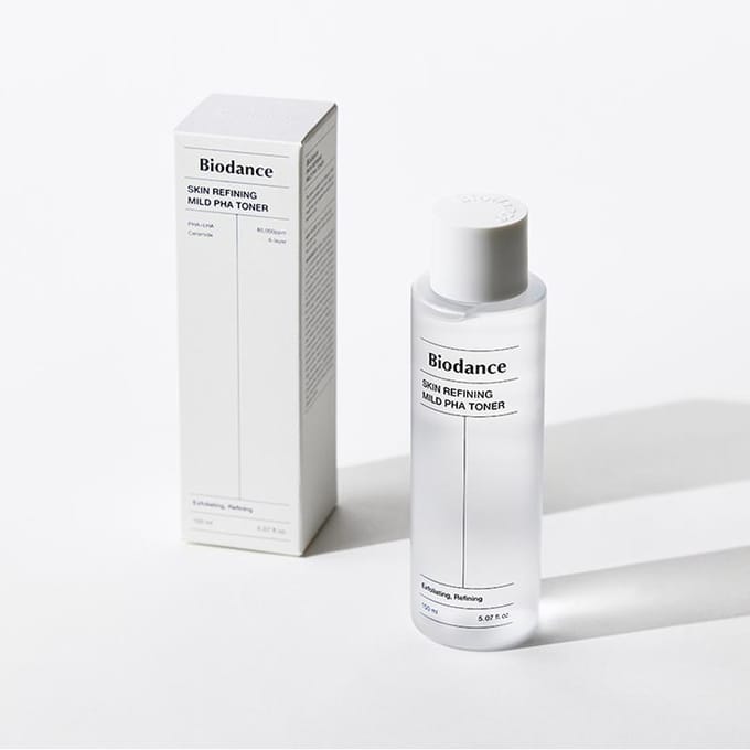 [Biodance] Skin Refining Mild PHA Toner 150ml white