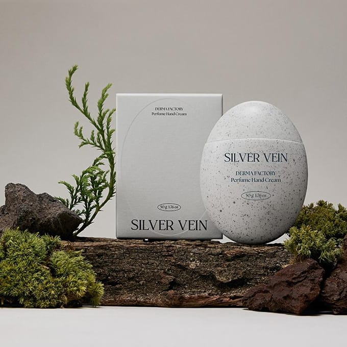[DERMA FACTORY] Parfum Handcrème 50g Silver Vein beige