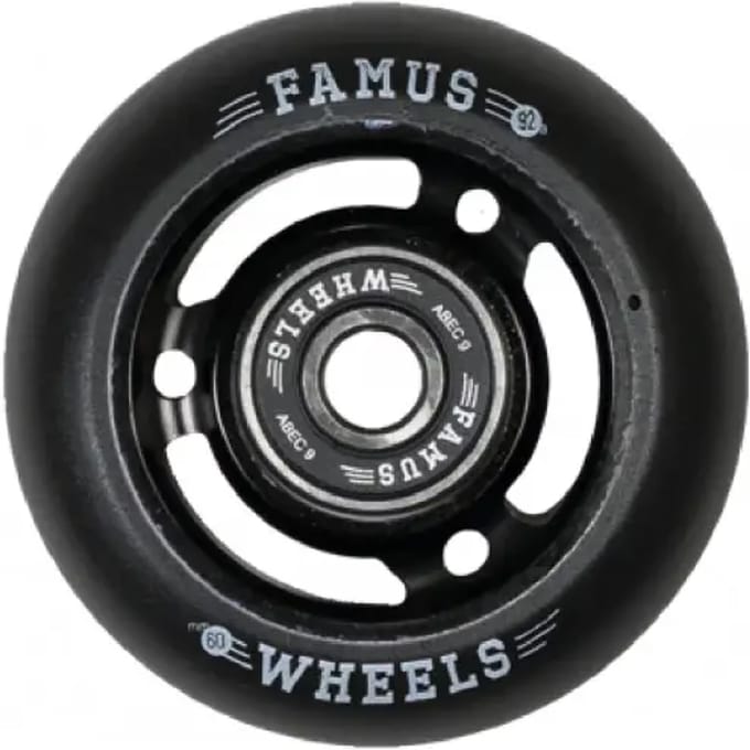 Set van 4 rollerwielen Famus Wheels 92A