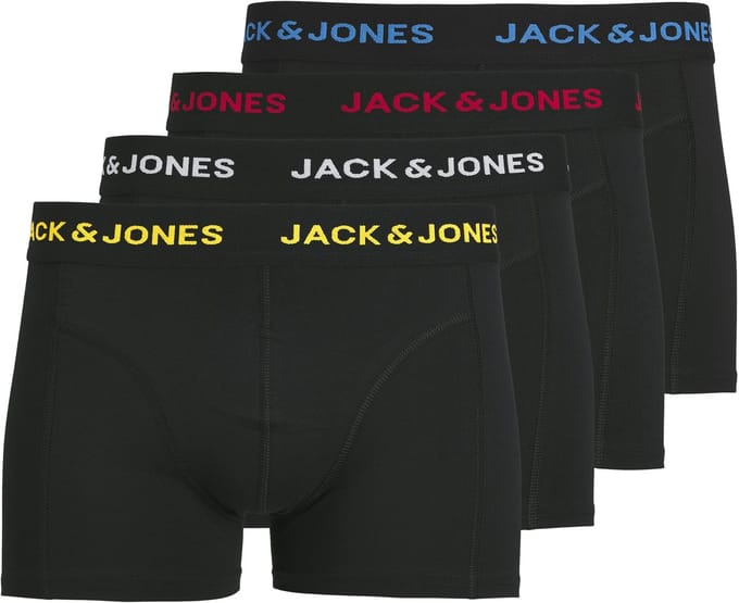 JACK&JONES - JACEMU TRUNKS 4 PACK - Heren - Onderbroeken