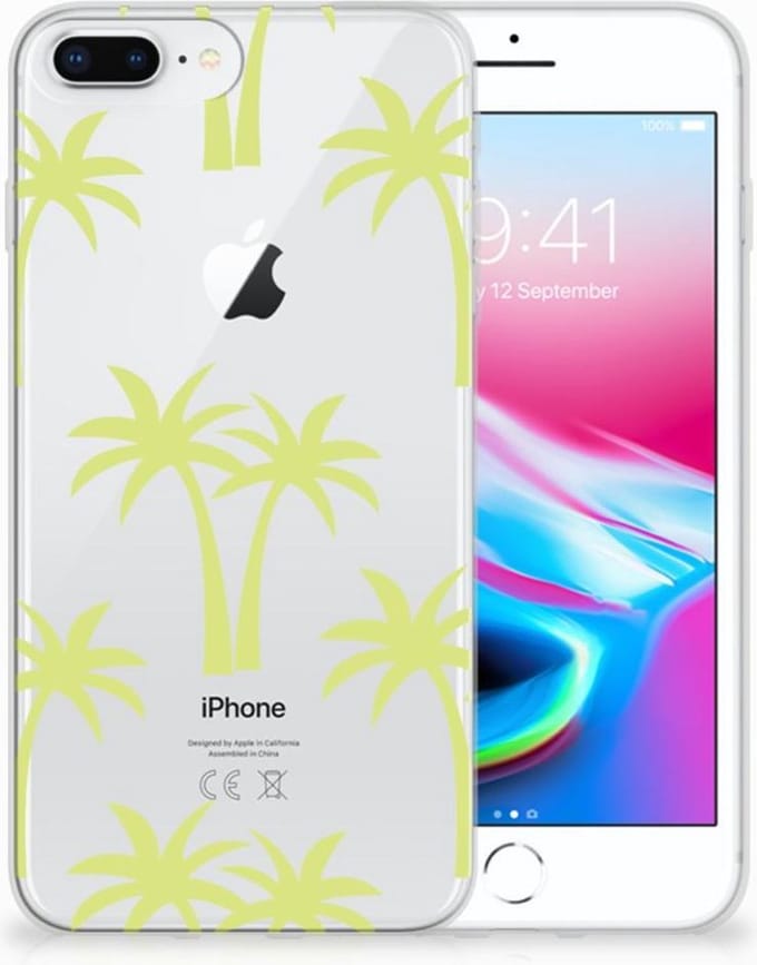 Apple iPhone 7 Plus | 8 Plus TPU Case Palmtrees