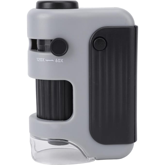 Microscope portable pour enfants, microscope de poche miniature pour étudiants pour l'observation