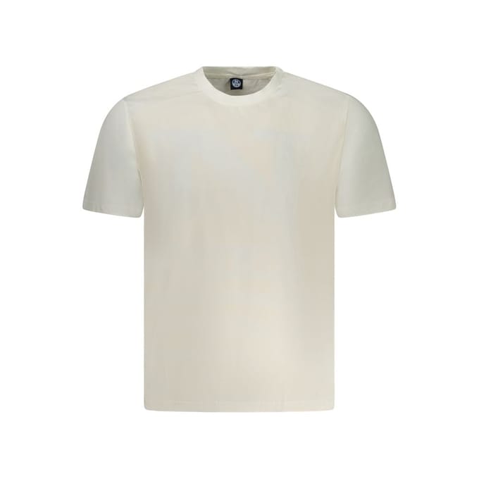 North Sails Bianco Katoenen Heren T-Shirt