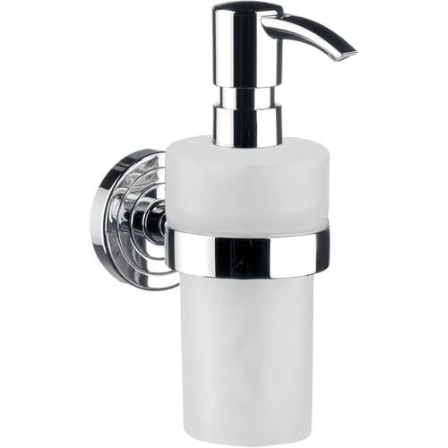Emco Polo liquid soap dispenser with plastic container 072100102