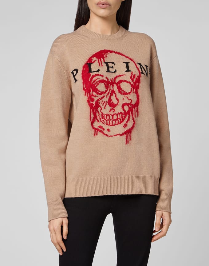 Pullover Ronde Hals Skull