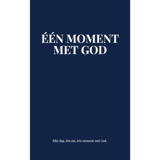 één moment met God - Boeken En Cadeaus