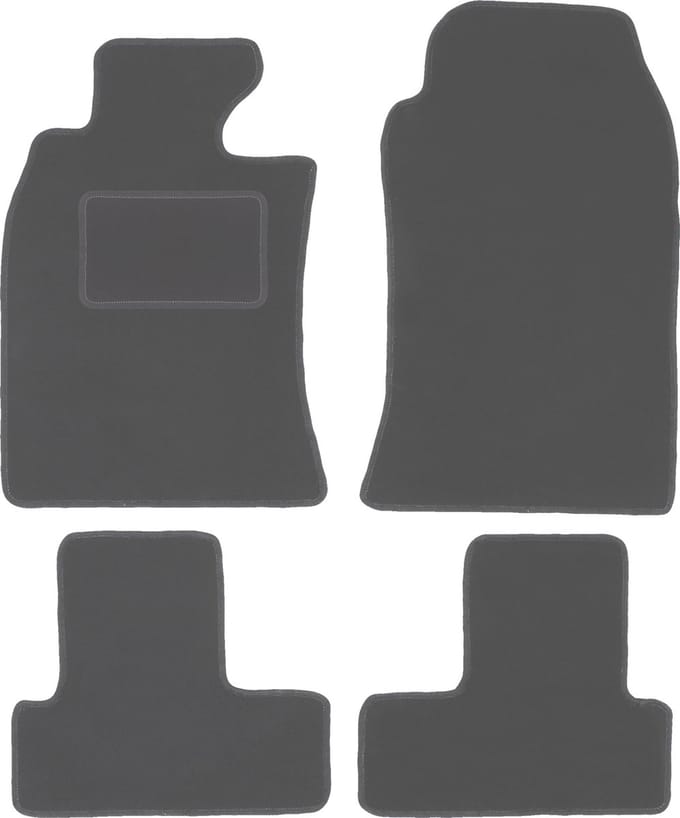 Grafiet automatten voor: Mini Cooper R52 hatchback (2004-2008)