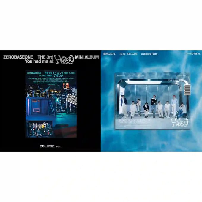 ZEROBASEONE - [JE HAD ME BIJ HELLO] 3e minialbum Set