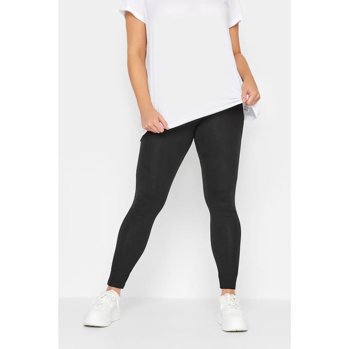 Yours For Good Legging Van Katoen Met Stretch In Zwart Size Regular > 60