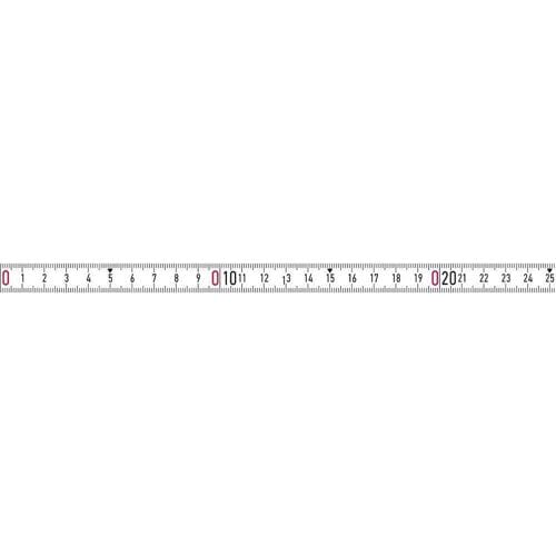 BMI 357004002RNL-SK Meetlint 2 m Staal