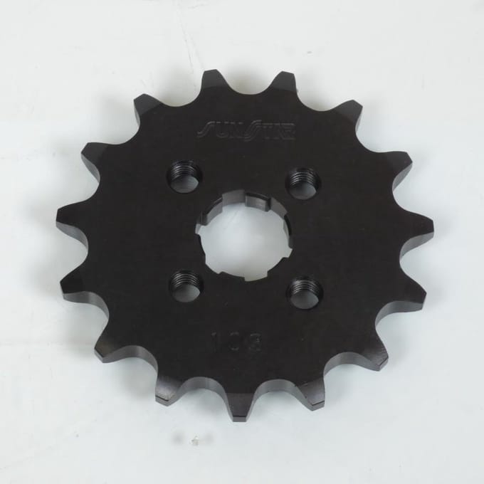 Voortandwiel Sunstar voor Bromfiets Honda 90 C 2004 tot 2005 15 tanden / linksvoor Nieuw