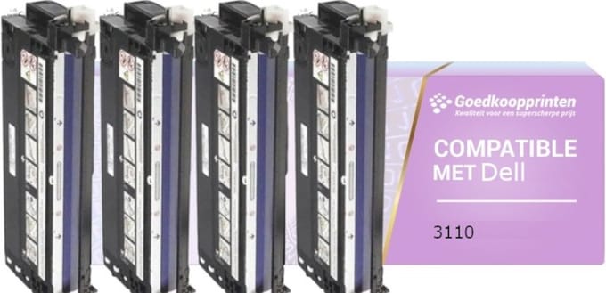 Huismerk Dell 3110 toner / Dell 3115 toner Multipack