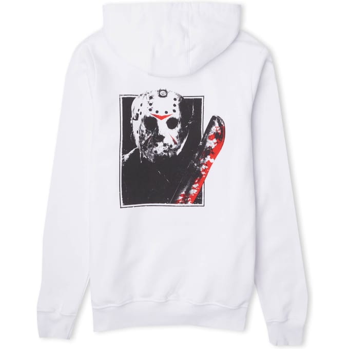 Freddy Vs. Jason Team Jason Hoodie - Wit - S