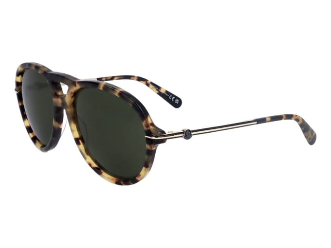Moncler ML0288 52N Zonnebril - Heren - Bruin