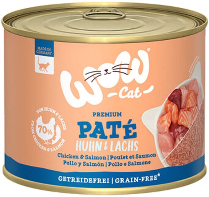 WOW Cat Wet Adult - Kip & Zalm - 400 g