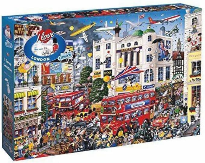 Leuke London Legpuzzel van 1000 Stukken