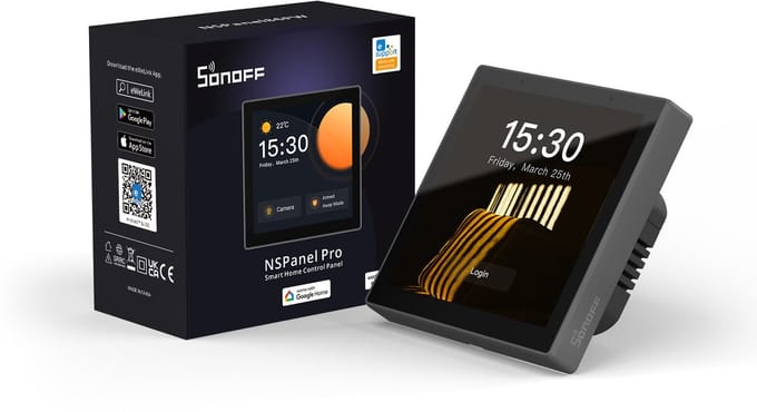 Sonoff Smart Scene Wall Switch NSPanel Pro (black)