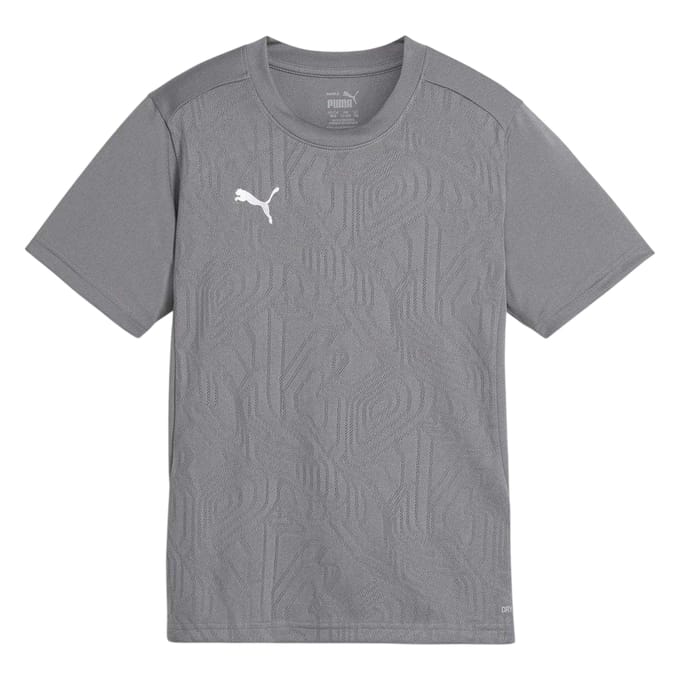 Puma Kinder/Jonge gestempelde jacquard reguliere jersey (Grijs)