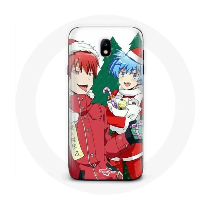 Coque pour Samsung Galaxy J5 2017 Karma et Nagisa Assassination Classroom Anime Christmas day