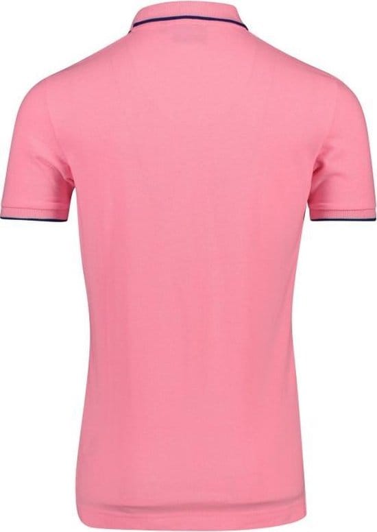 Superdry PoOrange Label Side Pique Heren Poloshirt - Maat S