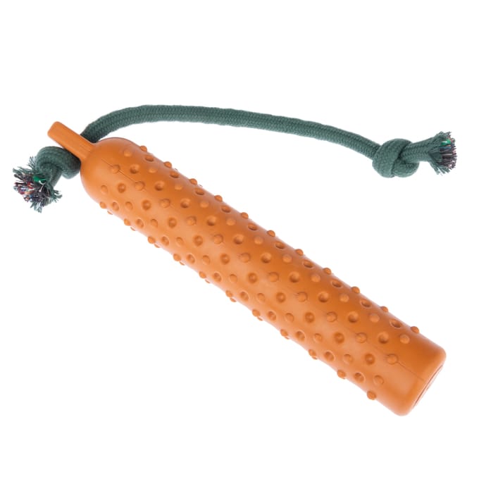 TIAKI Drijvend apporteerspeeltje met touw 27,5xØ4,5cm Hond
