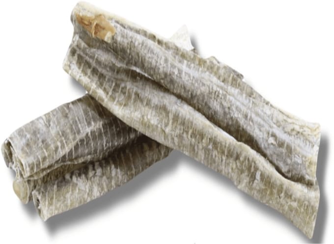 Chikko Quality - Gedroogde Kabeljauwhuid Sticks - 150gr
