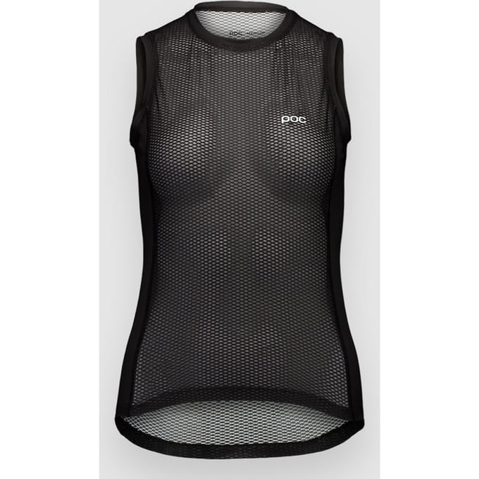 Poc Essential Layer Mouwloos Basislaag Zwart S Vrouw