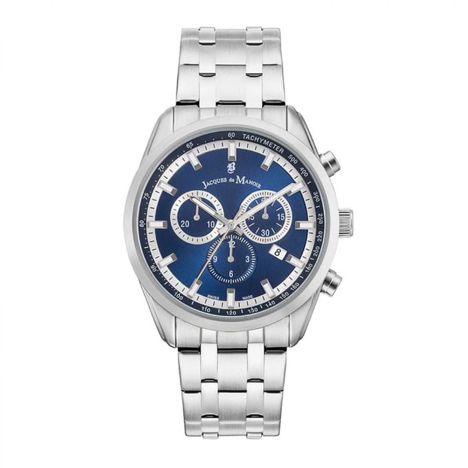 JACQUES du MANOIR AP.06 Heren Horloge 42mm Swiss-Made