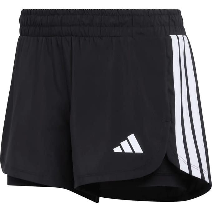 Adidas Performance Pacer Woven 2In1 Workoutshort - Dames - Zwart