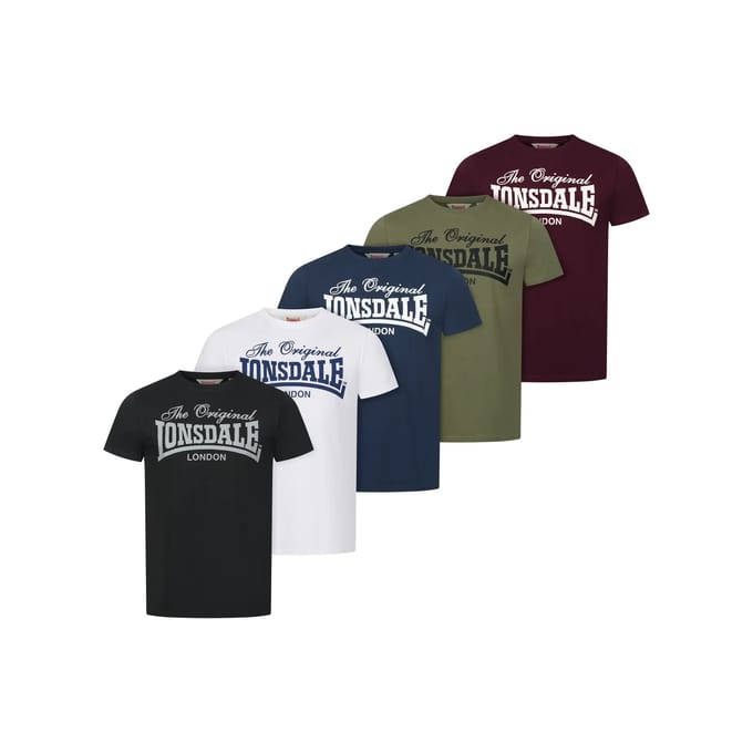 T-shirt Lonsdale Fittonhill (x5)