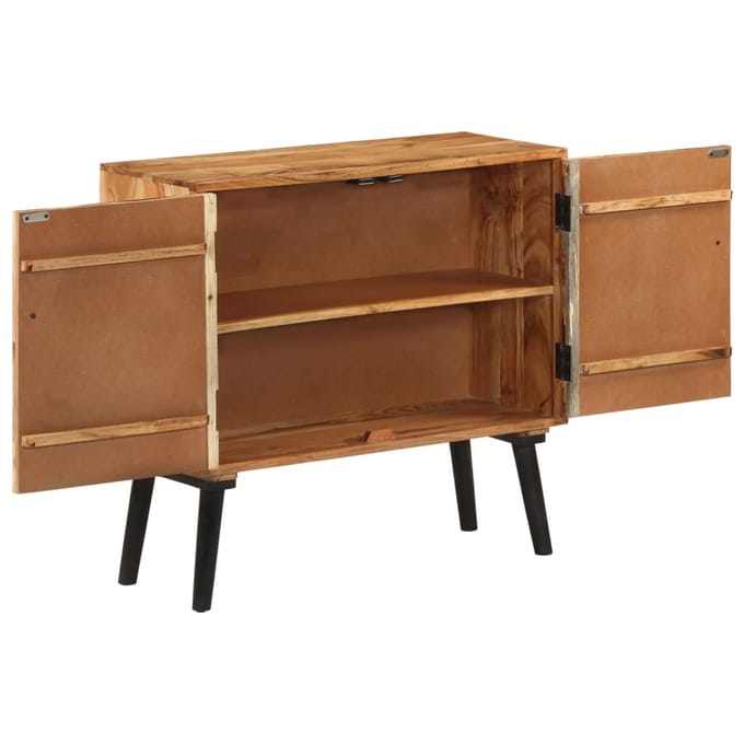 vidaXL - Dressoir - 85x30x75 - cm - massief - mangohout