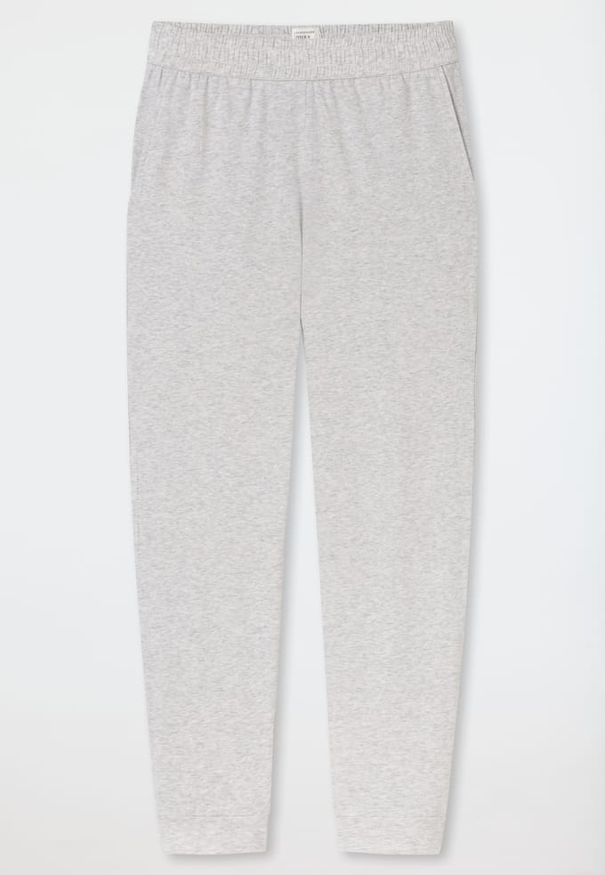 Langere broek met manchetten, grijs gemêleerd - Mix+ Relax 46