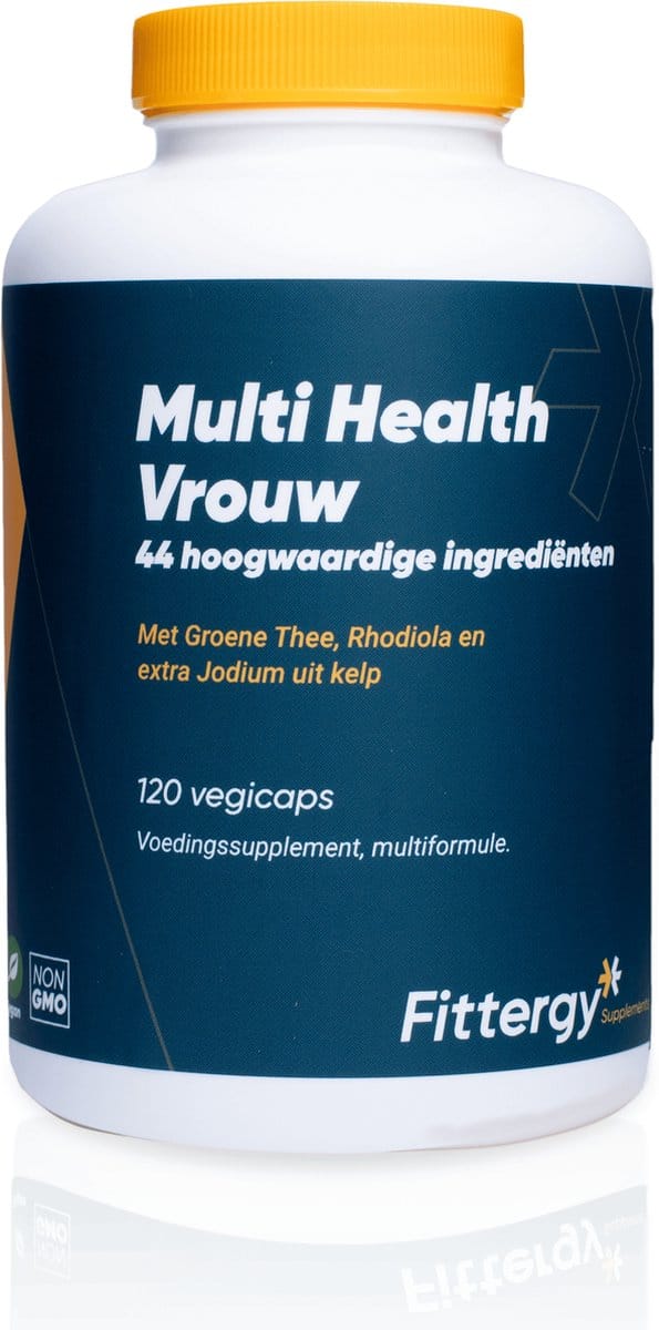 Fittergy Multi health vrouw 120 Vegetarische capsules