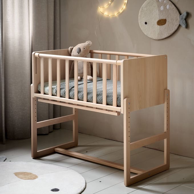 Petite Amélie 2-IN-1 CO-SLEEPER / AANSCHUIFBEDJE «NUAGE» | NATUREL