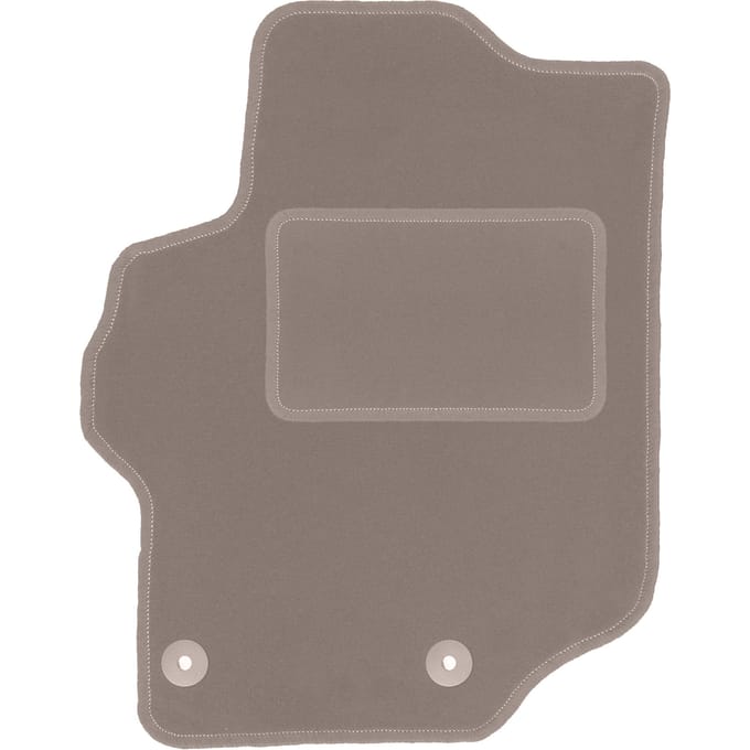 Beige bestuurdersmat voor: Citroen C-Elysee sedan (2012-)