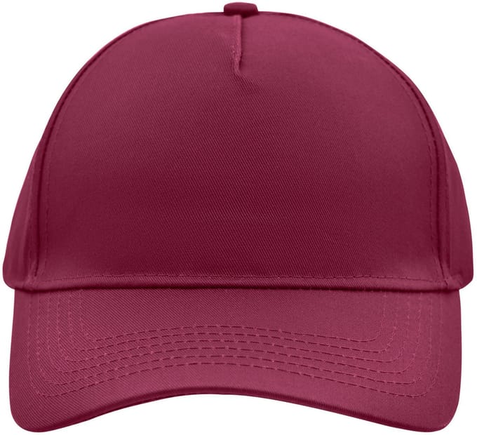 5 panel baseball pet bordeaux