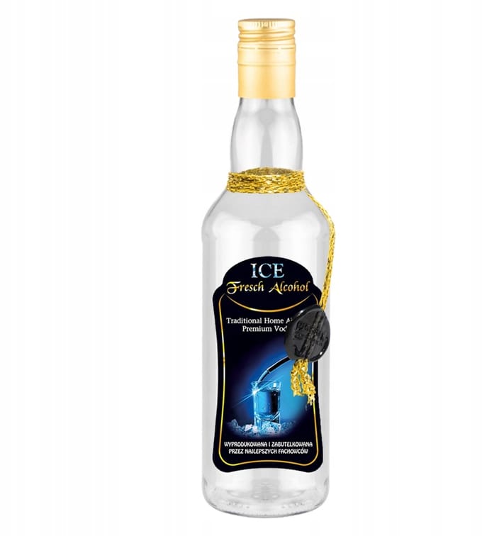 Bimberek - Decoratieve Fles - 500ml - Sterk Glas - Met Dop