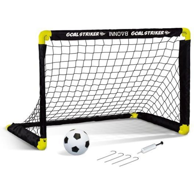 Folding Double Mini Soccer Goal Set Voetbal