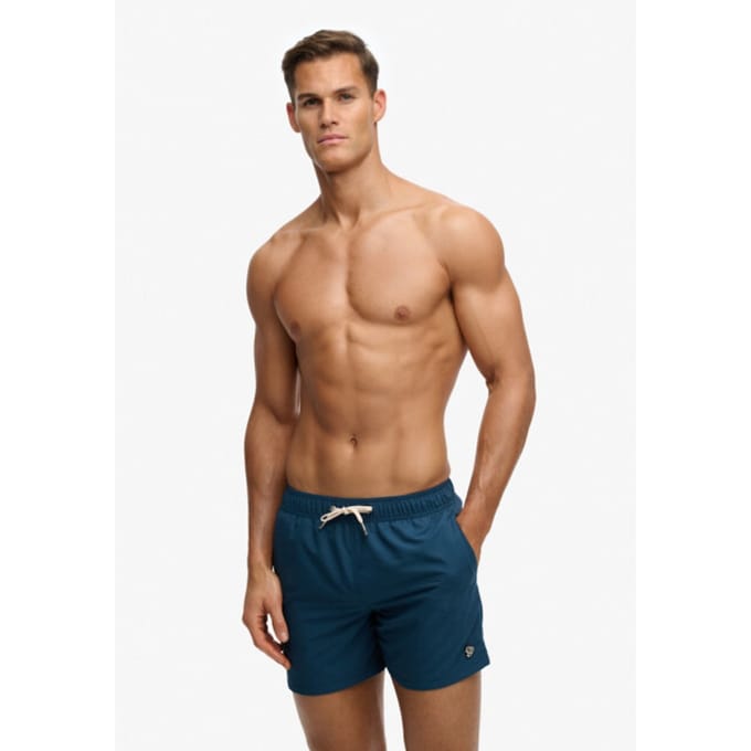 Superdry - Geborduurd Logo 15 Zwemshort - Heren